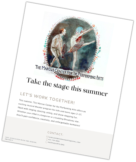 Take the Stage This Summer